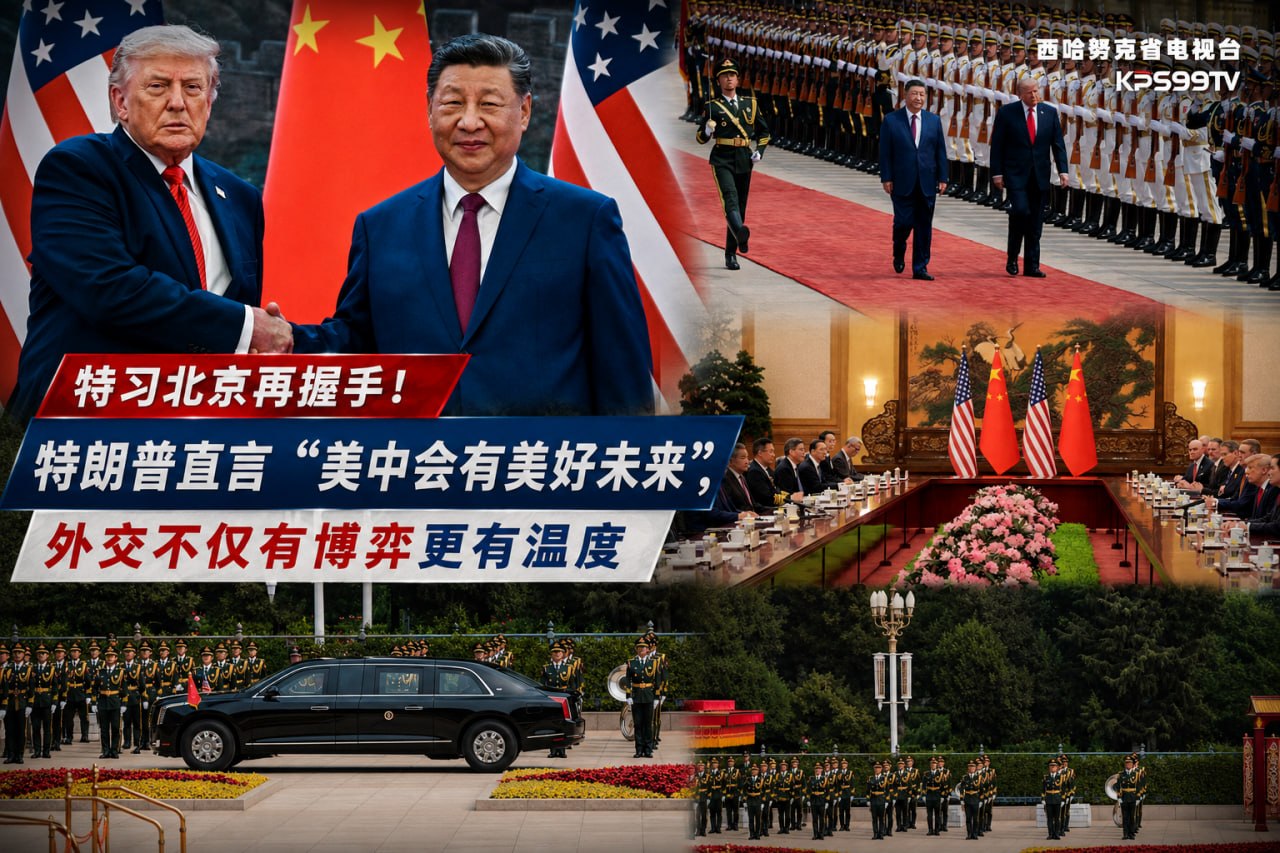 特习北京再握手!特朗普直言“美中会有美好未来”,外交不仅有博弈更有温度 🤝🇨🇳🇺🇸 北京时间5月…